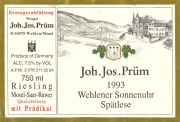 J J Prüm_Wehlener Sonnenuhr_spt 1993